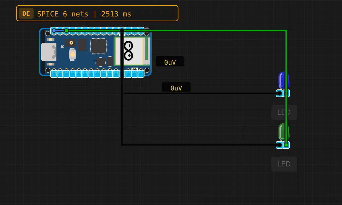 [Pico] I2C Scanner — free online circuit simulator example on Sensbench